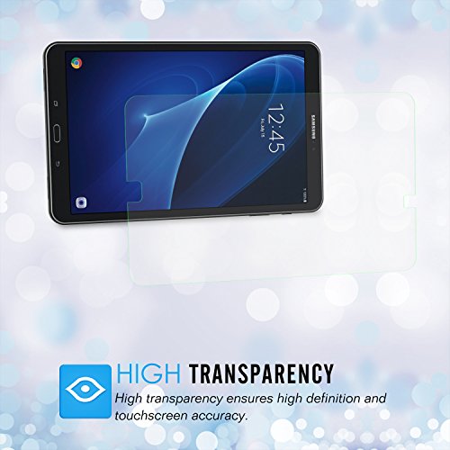 Tab A 10.1 Folie – MoKo HD 9H Panzerglas Hartglas Displayschutzfolie Glas Displayschutz Display Schutzfolie Glasfolie Screen Protector für Samsung Galaxy Tab A 10.1 Zoll 2016 Tablet, Klar - 6