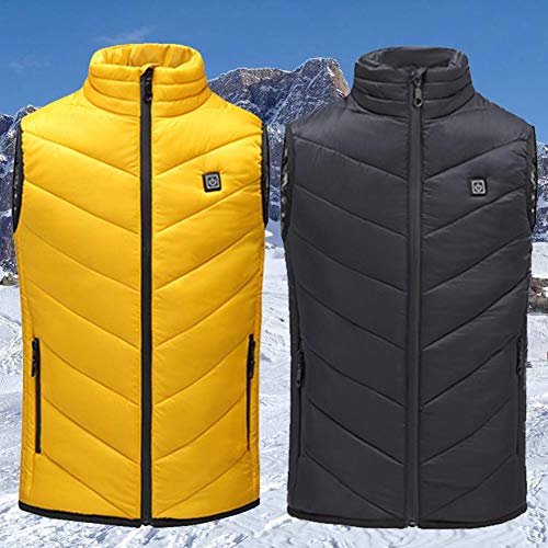 healingpie Gilet Chauffé pour Enfants, Gilet Chauffant USB Rechargeable Isolé Lavable Léger pour La Randonnée en Plein Air, La Chasse, l'escalade du Camping en Hiver