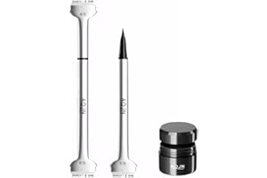 MEIFIYU Ciglia Timbro Inferiore Con Inchiostro e Eyeliner,Kit Timbro per Ciglia in Silicone,Nuovo Timbro per Ciglia Inferiori Con Inchiostro,Lower Lash Stamp,Adatto a Donne,Ragazze,Principianti Del Trucco