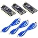 Produktbild Philonext 3 Stück Nano V3.0 ATmega328P CH340G 5 V Micro Controller Board Entwicklungsboard für Arduino mit PIN-Header, für Arduino Nano V3.0, Nano Bord CH340 / ATmega328P (Style 2)