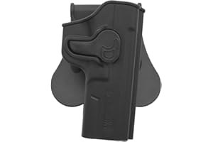 Amomax Airsoft Paddle Hartschalen- Holster für Cyma cm.127 AEP Serie, schwarz [AM-C127]