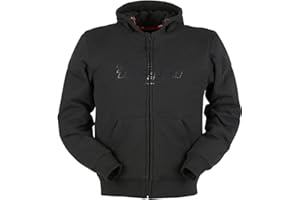Furygan Luxio Evo-Hoodie Sweatshirt Style Casual Urbain D3O-Résistant à l'abrasion-Confort & Protection-Blouson de Moto Homme