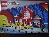 lego system 2150 gro�er roter Bahnhof - LEGO