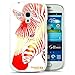 Produktbild Zanasta Designs Schutzhülle Samsung Galaxy S3 Mini Hülle Case Slim Cover mit Motiv Red Zebra