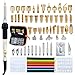 Produktbild 71 Holzbrenner-Set, Holzbrenner, Pyrographie-Stift Werkzeug-Set, 60 W, mit Temperaturkontrolle, Holzbrennstift, Gravurwerkzeug, Holzbrennspitzen, Lötspitzen, Schablone, Ständer, Aufbewahrungstasche