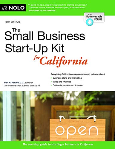 The Small Business Start-Up Kit for California
