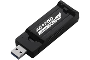 Edimax EW-7833UAC - Adaptador AC1750 Dual-Band Wi-Fi USB 3.0 con Antena Ajustable de 180 Grados