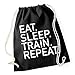 Produktbild Certified Freak Eat Sleep Train Repeat Gymsack Black