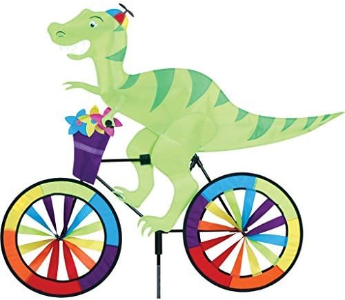Bicycle Wind Spinner - T-Rex Dinosaur