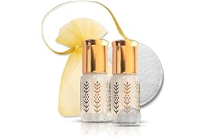 Lote de 2 almizcle Tahara blanco Ajmal As Safar® naturaleza íntima 3 ml