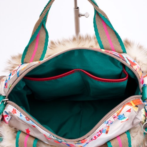 Oilily Russian Tale Handbag Khaki - 10