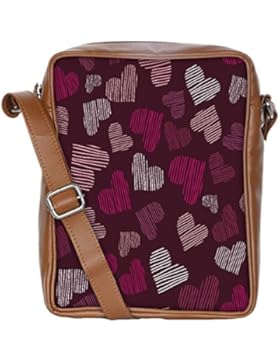 Snoogg , Damen Umhängetasche mehrfarbig multi