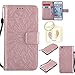 Produktbild für Iphone 6 Plus (5,5") Geprägte Muster Handy PU Leder Silikon Schutzhülle Handy case Book Style Portemonnaie Design für Apple Iphone 6 Plus (5,5") + Schlüsselanhänger789 (7)