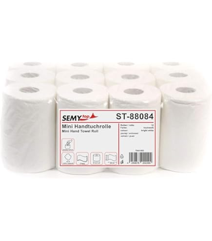 Tutto Pannocarta 3-in-1, 20 multifunctionele papierrollen, 1 laag, 48