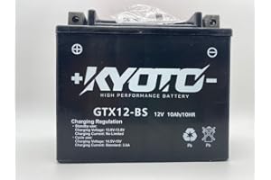 Kyoto Batterie GTX12-BS | Batterie de rechange moto pour Kymco X Citing 250 2005-2010