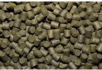 MALTBYS FISHING BAIT : 1KG 4.5MM COPPENS GREEN TROUT AND CARP PELLETS GROUNDBAIT by STORES