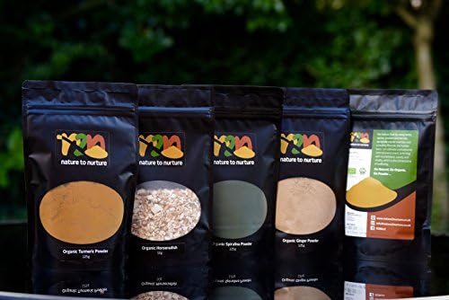 Organic Detoxifier Bundle - (3x125g Spices; 1x50g Herbs) Organically Certified bundle tailored to naturally detoxify the body - by N2N