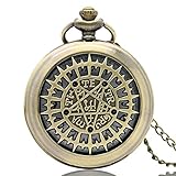 Hohl Supernatural Taschenuhr, Retro Halskette Taschenuhr, Geschenk für Männer Frauen