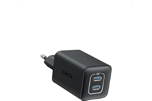 Anker 523 Nano 3 47W USB-C Väggladdare, GaN-Snabbladdare, Kompakt