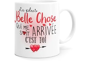 Luigi Collection Mug Amour C’est Toi Tasse Message Humour drôle Idée Cadeau Original pour Ami Couple Amoureux Collègue Mari Femme Homme Fiancé Copain Copine Anniversaire St Valentin Noël.