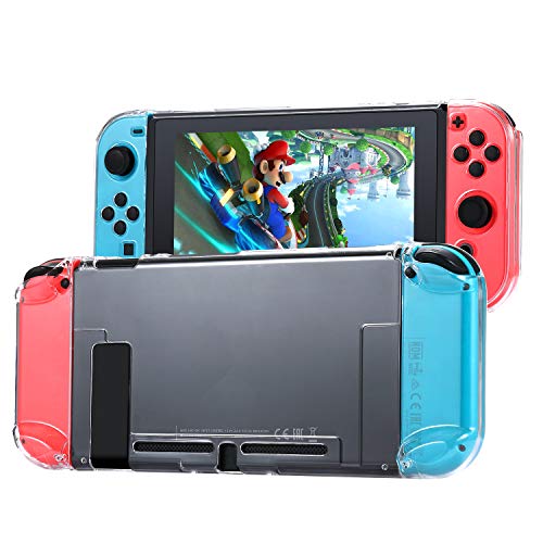 Tasikar Tasche Kompatibel mit Nintendo Switch Trennbarer Transparenter Kristall Hlle Kompatibel mit Nintendo Switch Console und Joy-Con Controllers (Transparent) Tasikar Tasche Kompatibel mit Nintendo Switch Trennbarer Transparenter Kristall Hlle Kompatibel mit Nintendo Switch Console und Joy-Con Controllers (Transparent)