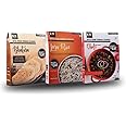Sita Ram Diwan Chand Ready to Eat Bhatura | Jeera Rice | Chole With Onion 300 Gram Each| No Preservatives | No Artificial Flavors | 100% Natural Ingredients & Vegetarian | Tasty Snacks - Pack of 3