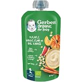 Gerber Organik Yulaflı Elma, Havu&ccedil; ve Balkabaklı P&uuml;re 110g