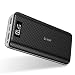 Produktbild EMNT Power Bank 24000mAh Tragbares Ladegerät mit 2.4A Ausgang, 2A Eingang, LED-Anzeige kompatibel für iPhone X / 8/7, Samsung Galaxy und mehr - Schwarz