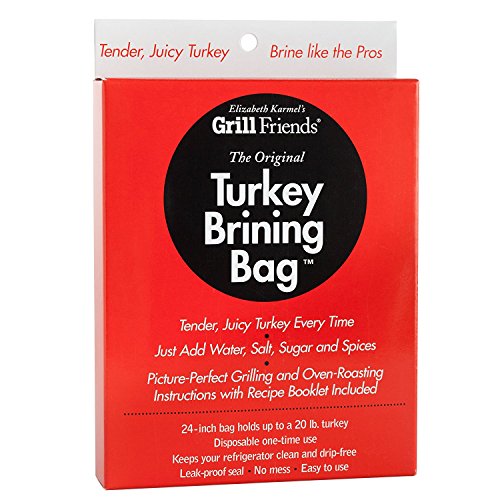 Harold Import Co 60515 HIC Elizabeth Karmel Turkey Brining bag, borsa