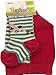 TUPTUSIE Baby Boys Cotton Tights Aeroplane Stripe Sea Green 8A7 (68-74cm (6-12 Months), Sea Green/Dark Red)