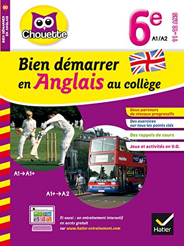 Download Bien démarrer en anglais au collège 6e: cahier d’entraînement (niveaux A1-A2) Download Bien démarrer en anglais au collège 6e: cahier d’entraînement (niveaux A1-A2)
