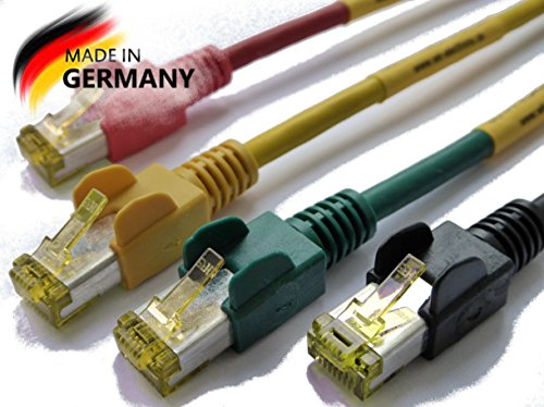 WIR Patchkabel S/FTP Cat.6A (Kabel Cat.7A – 1200MHz) (80m, rot) - 3