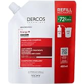 Vichy Dercos Energy+ Sa&ccedil; D&ouml;k&uuml;lme Karşıtı Şampuan, Yeniden Dolum Paketi, 400 ml