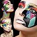 Ayliss® 12 Flash Colors Professional Face Body Paint Oil Painting Make Up Set (One Size, #1)