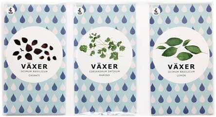Ikea Vaxer Seeds Zitronenbasilikum Coriander Basil Amazon Co Uk