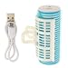 Segolike USB Rechargeable Double-deck Roller Hair Bangs Curler Clip Home Salon Clamp Hair Styling DIY Tool - blue RS.590.00