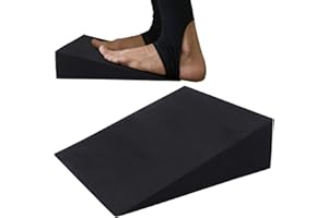 RUILONGHAI Yoga Foam Wedge Blocks (Pair) Soft Wrist Wedge, Supportive Foot Exercise Accessories, Balance, Strength, Stretch, Pilate, Fitness, Squat, Pushup, Plank, EVA Riser Block