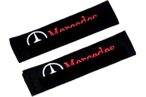 PSL Copertura per cinture di sicurezza compatibile con qualsiasi auto per Merc (coppia)