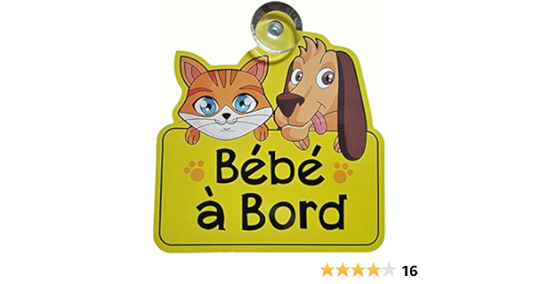 Elonyben Rakott Csepp Bebe A Bord Ventouse Personnalise Pour Voiture Amazon The Phodographer Com