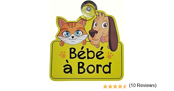 Autocollant Signe De Voiture Enfants Garcon Bebe A Bord Panneau De Voiture Avec Ventouse Fille Grand Cadeau Cadeaux Presents Cadeaux Pour Le Nouveau Bebe Vinyle Cadeaux Et Produits Derives