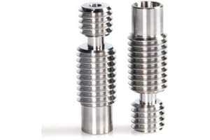 3D FREUNDE Todo metal titanio Heatbreak para E3D V6, Prusa i3 Hotend para filamento de 1,75 mm | Aleación de titanio TC4 | Titanium Throat