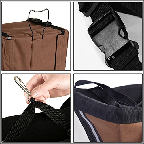 EZI-Folding-Bicycle-Front-Carrier-Small-Pet-Basket-Outdoor-Travel-Coffee-Bag