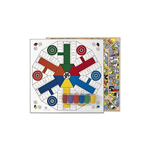 Conseil Parchis 6 joueurs - Oca bois avec accessoires by C. Games
