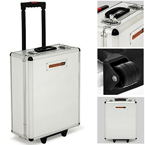 Monzana® Werkzeugkoffer 629tlg ✔ abschließbar ✔ Aluminium Rollkoffer ✔ inkl. vielseitigem Zubehör & Arbeitshandschuhen ✔ Modellauswahl - 7