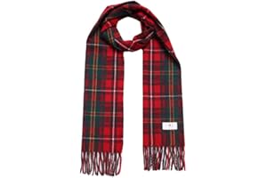 TG Thistle Gem Traditional Tartan Clan Scarves – Multicolor, super-soft Scottish Clan Tartan Scarf - Perfect for both Men and Women