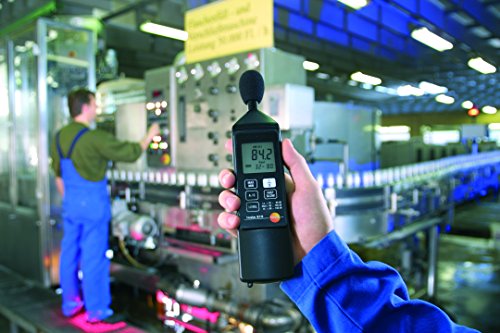 Testo 0563 8155 815 Schallpegel-MessgerÃ¤t, inklusive Schraubendreher zur Kalibrierung, Windschutz und Batterien - 2