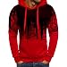 Produktbild Herren Kapuzenpullover PersöNlichkeit Briefdruck Casual Herrenhemd (M-2Xl) Multi-Color Optional Red XXL