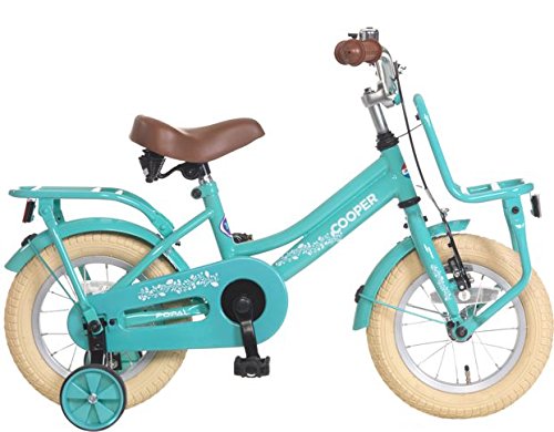 Preisvergleich Produktbild Mädchen Hollandrad 12 Zoll Cooper Türquise