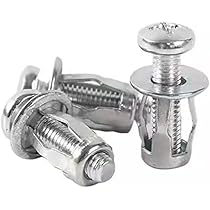 Spaanplaatschroeven 5,0 x 80 mm met pluggen - Meubelbeslag Online
