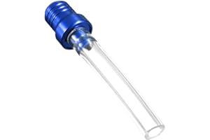 SITRDA Fuel Tank Breather Pipe,Anti Reverse Gas Fuel Petrol Tank Cap Valve Vent ATV Dirt Bike (Blue)